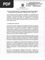 Políticas Institucionales Y Lineamientos Estratégicos para El Plan Nacional de Vigilancia y Control Fiscal - PNVCF 2021