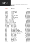 Cars Prices