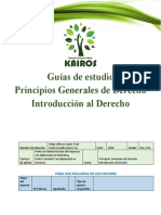 GUIA Introducción Al Derecho y Principio de Derecho 4topc, 5to Pae