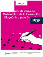 Ejemplos de Ítems de Mate - Docentes