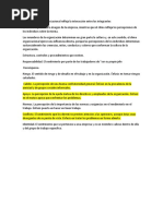 El Clima y Cultura Organizacional Refleja La Interacción Entre Los Integrantes