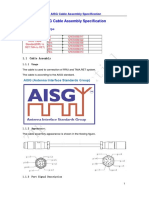 RRU AISG Cable Assembly Specification