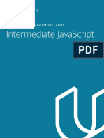 Intermediate JavaScript Nanodegree Program Syllabus