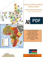 Africa Harta Politica Si Marile Orase