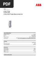 Base Fuse Disconnector