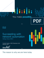 BRKNMS-2945-Succeeding With Network Automation Using Cisco NSO