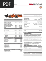 ES 45 JOY LT 650 Especificaciones Generales