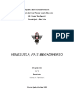 Venezuela Pais Mega Diverso