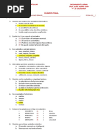 Examen Final 