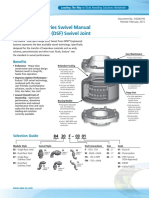 Endura 8000 Series Swivel Manual Dual Split Flange (DSF) Swivel Joint