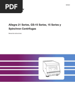 GS 15 Manual Centrifuga - Co.español