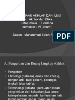 1 Keutamaan Akhlak Dan Ilmu