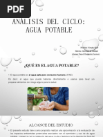 Ciclo de Vida Del Agua Potable