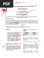 Síntesis y Caracterización, Sal de Mohr