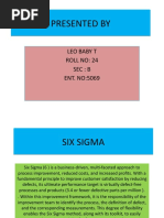 Six Sigma Presendation Leo Baby