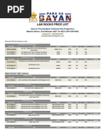 Law Books Price List: Zone 6, Pinmaludpod, Urdaneta City Pangasinan