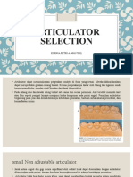 Artikulator Selection