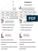 Dictées Préparées 1 À 11 CE1 CE2