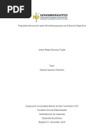 Actividad 6 - Propuesta Intervención Sobre Microfinanzas para Una Población Específica