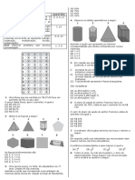 Simulado 4 - 9º Ano Revisão 7º Ano