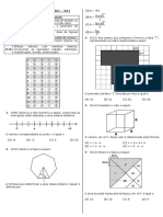 Simulado 5 - 9º Ano Revisão 7º Ano