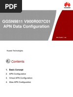 GGSN9811 V900R007C01 APN Data Configuration: Huawei Technologies