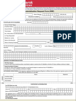 Rematerialisation Request Form