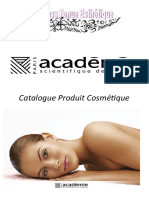 Catalogue Produit Cosmétique