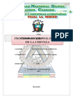 Procesos Biotecnologicos de La Cerveza