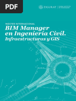 BIM Manager en Ingeniería Civil.: Infraestructuras y GIS