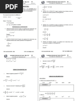 Algebra (Teoria de Exponentes I) 5to y 6to Primaria