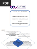 Mapa Semantico Tipos de Evaluacion