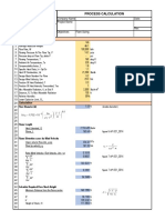 Process Calculation: Flare Diameter (D)