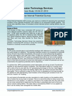 Close Interval Potential Survey: Orrosion Echnology Ervices