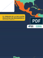 El Embudo de La Exclusión Educativa en Mesoamérica