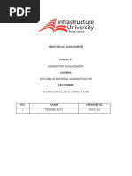 Individual Assignment: Marketing Management