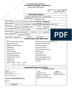 PPA Application For Permit To Operate 2021