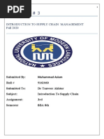 Assignment 3, BBA 7 &8, ITSCM