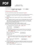 Week 1 & 2 Quiz Seam-2 d301