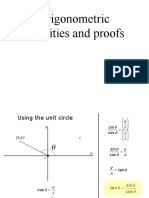 Trigonometric Identities and Proofs