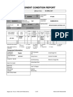 Component Condition Report DM007