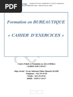 Cahier D'exercices Bureautique Dihia