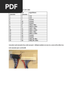 LCD Cable Pinouts