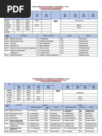 UG First Year Semester Time Table July 2020