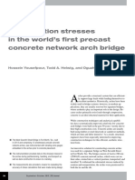 Prestressed Tied Arch Bridges