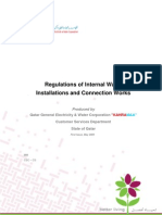 Regulationsof Internal Water Installationsand Connection