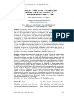 Self Efficacy Ibu Hamil Trimester Iii: Dengan Tingkat Kecemasan Dalam Menghadapi Persalinan