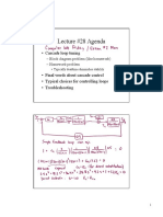 Lecture #28 Agenda: - Cascade Loop Tuning