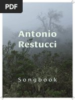 Antonio Restucci Songbook