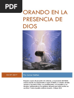 Orando en La Presencia de Dios